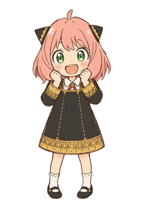 Hand-drawn Waku Waku Anya Forger